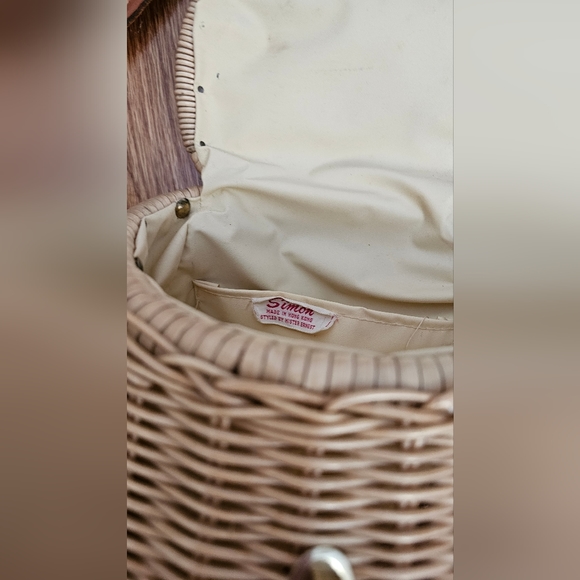 Mister Ernest Simon Wicker Handbag - Picture 2 of 10